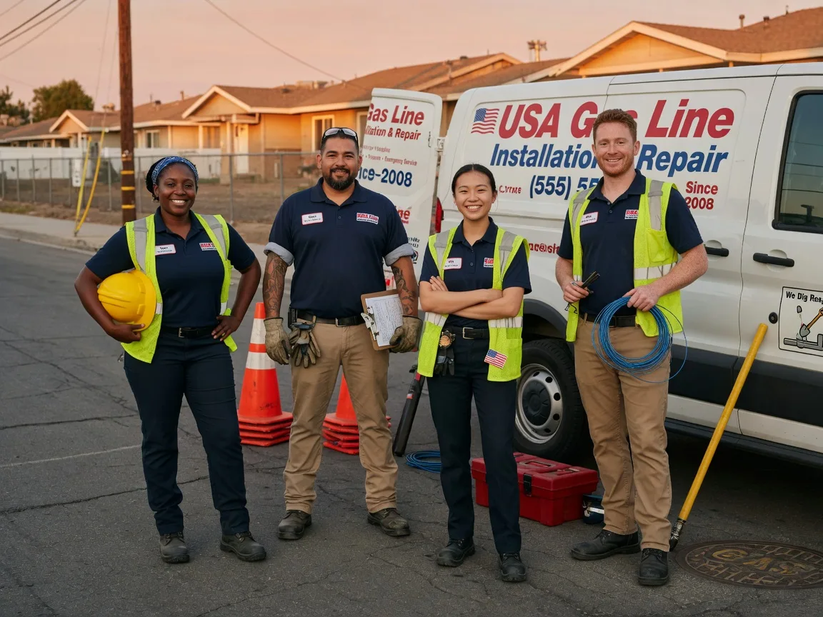 Gas Line Installation company in Crane Hill, AL